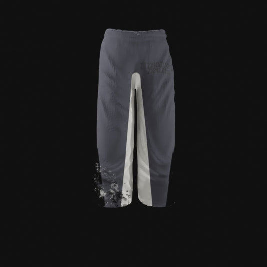 Dark Grey Flared sweats