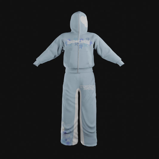 Light Blue Sweatsuit